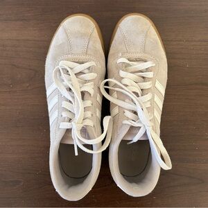 Adidas Suede Women's Sneakers Beige Striped Casual Streetwear